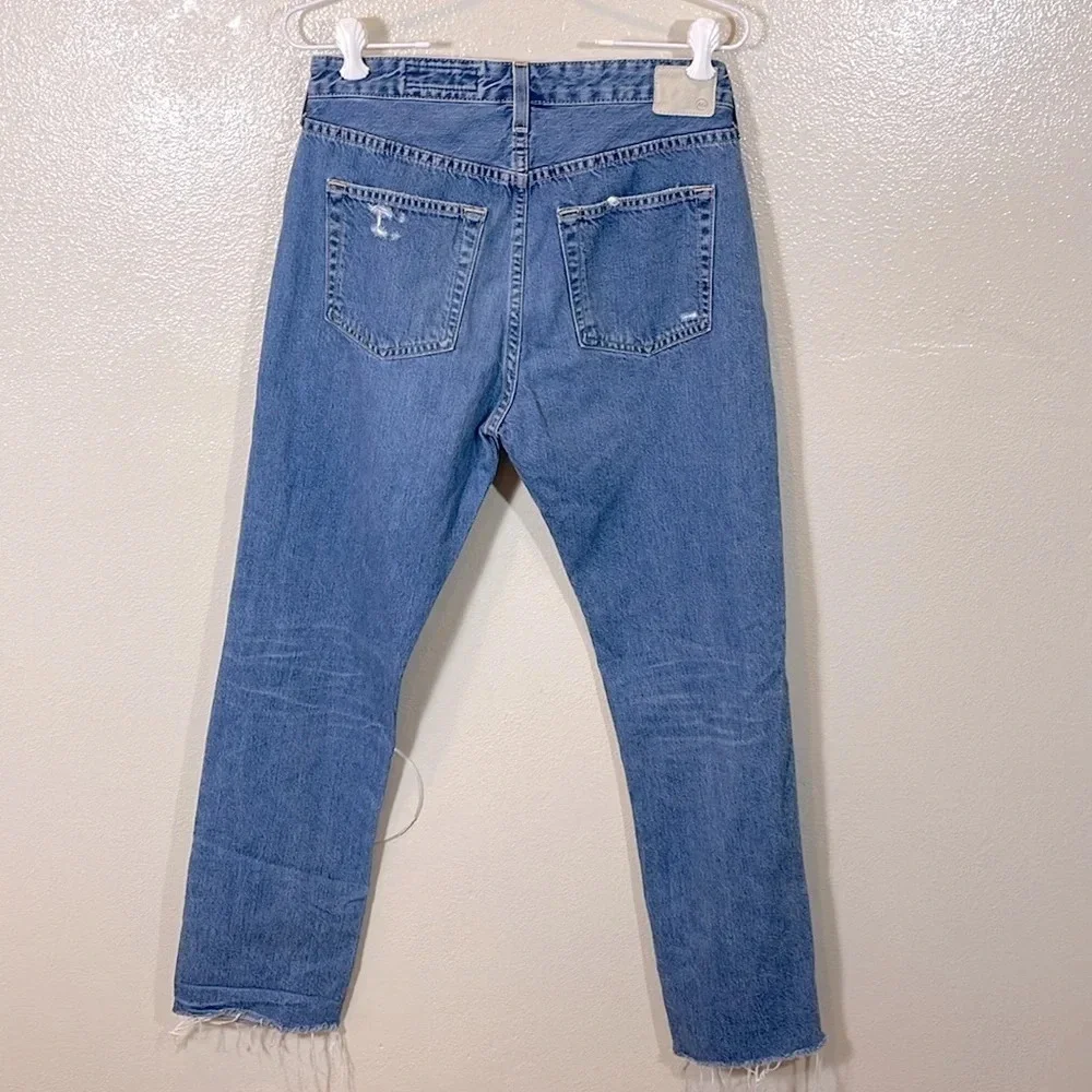 Ag The Sloan Vintage Straight Leg Jeans Light Blue Jeans size 27 - Picture 5 of 5